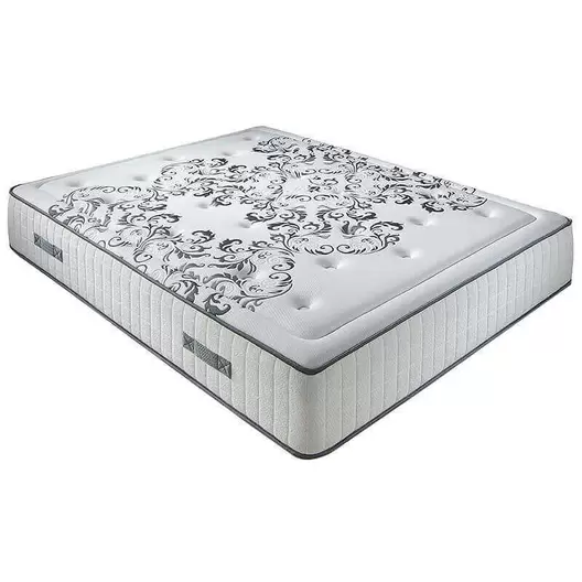 Queen pocket sprung mattress 28 cm gradual welcome