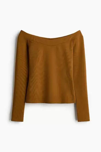 Top off-the-shoulder