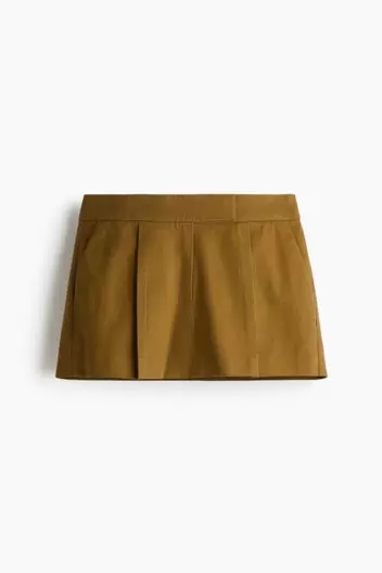 Minifalda pantalón sastre