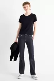Bootcut jeans - low waist