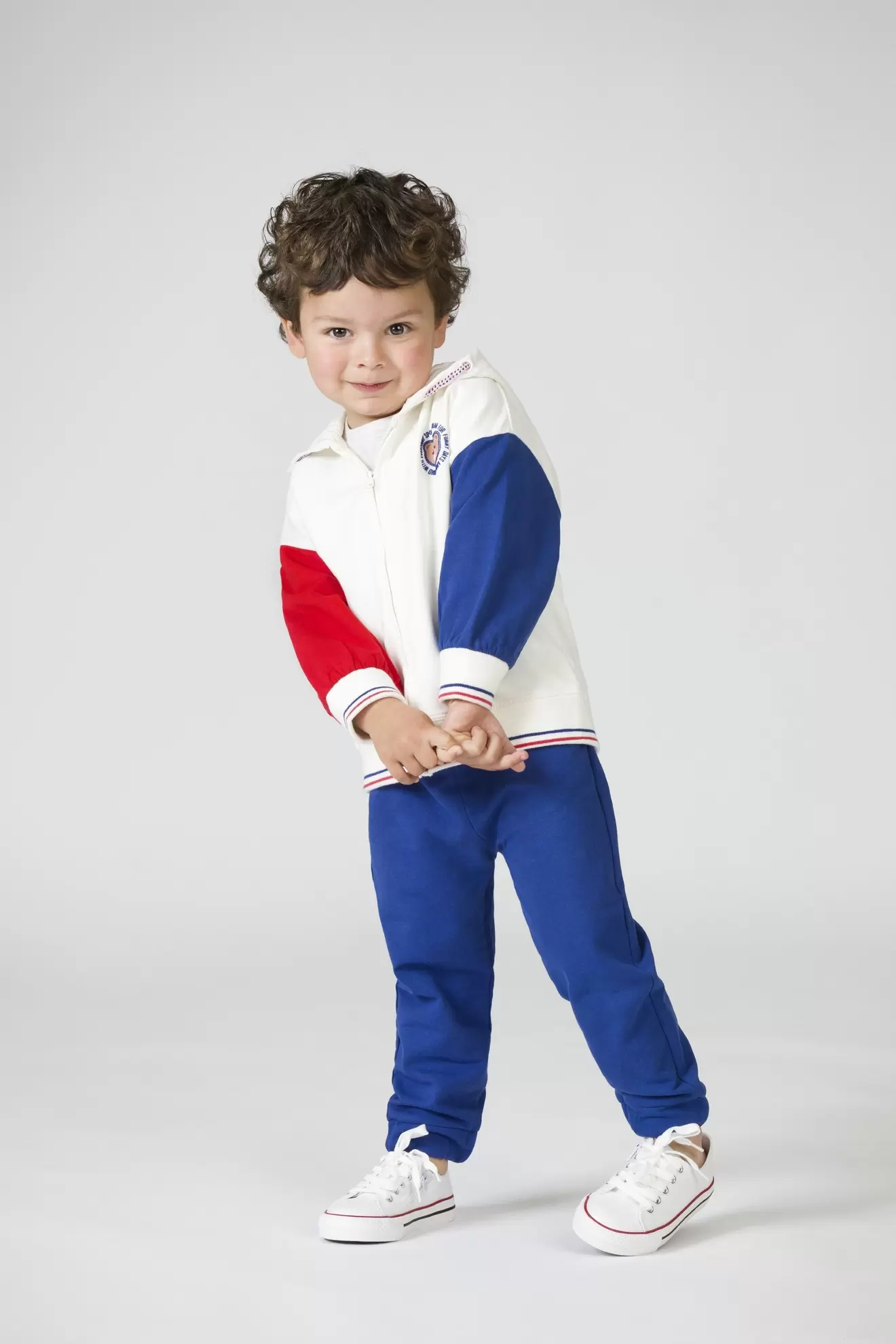 Pantalón jogger de bebé niño azul