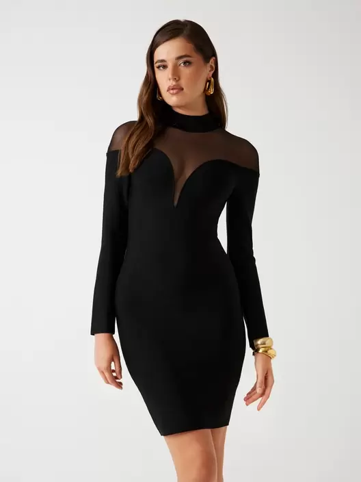 Vestido mini ceñido Marciano