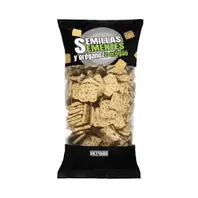 Galletas saladas con semillas y orégano Hacendado