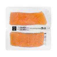 Lomos de salmón sin piel y sin espinas Hacendado congelado