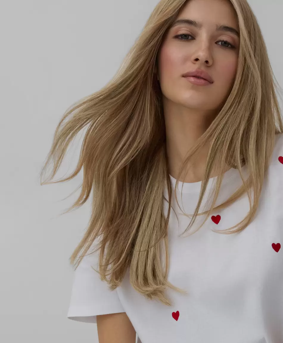 Camiseta blanca 100% algodón