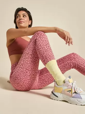 Legging deportivo con estampado de leopardo - (ekstract)