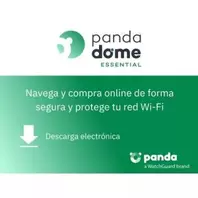 ANTIVIRUS PANDA DOME ESSENTIAL 1L/1A ESD DESCARGA ELECTRONICA