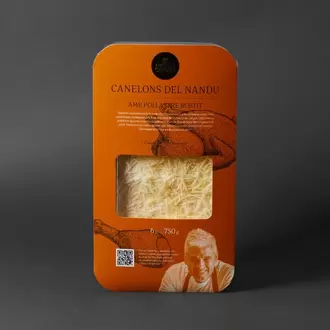 Canelons de pollastre rostit Nandu Jubany 750g - 6u.
