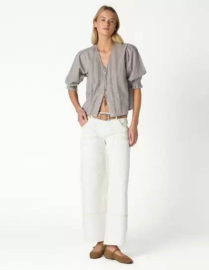 PANTALÓN TACHUELA HEXAGONAL