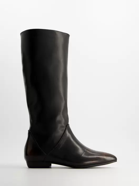 Flat high-top boots - ULK Aina