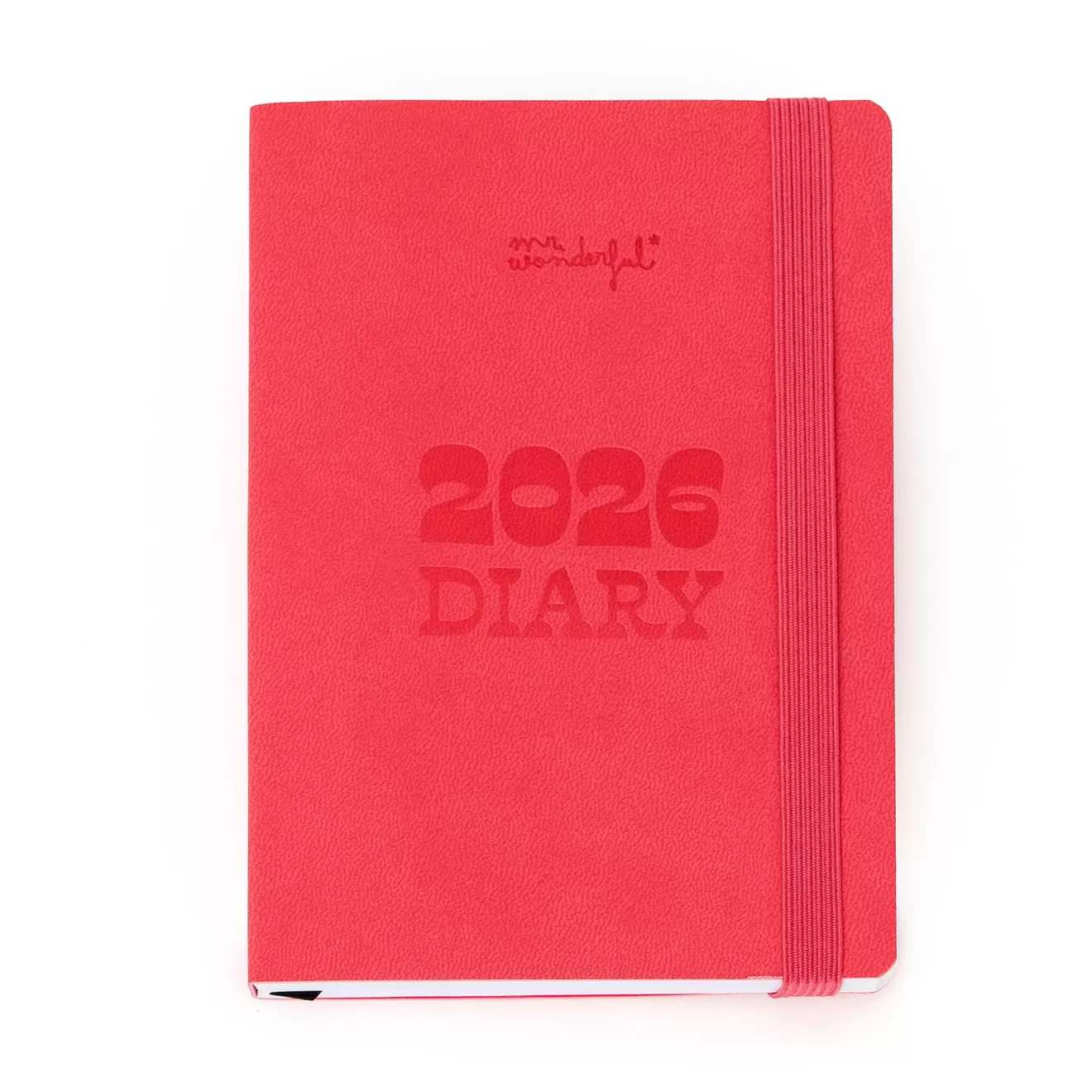 Agenda Pocket 2026 Semanal pequeña – Rosa | Mr.Wonderful