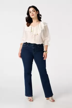 Jeans de pierna acampanada JASMIN