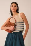 KNOTTED BUCKET BAG