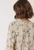 RUCHED-DETAIL SHIRT