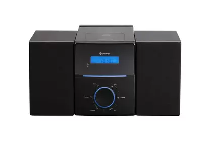 Microsistema estéreo con CD y radio FM