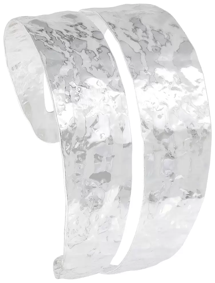 Armreif - Hammered Doubl...