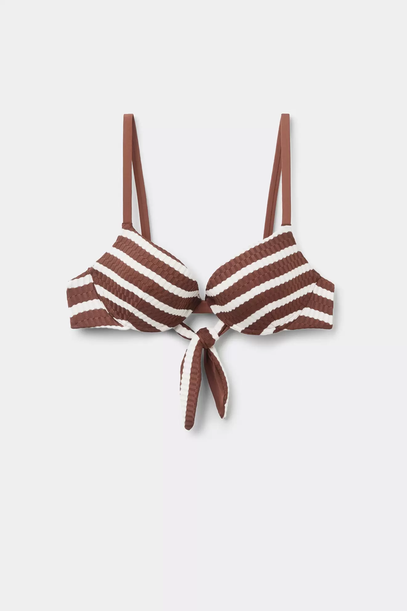 Sujetador Bikini Push-Up Relleno Ligero Desert Stripes