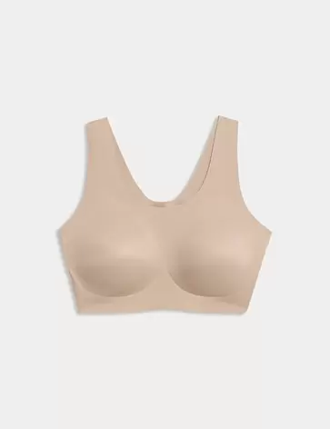 Top corto sin aros Flexifit™ (copa F+)