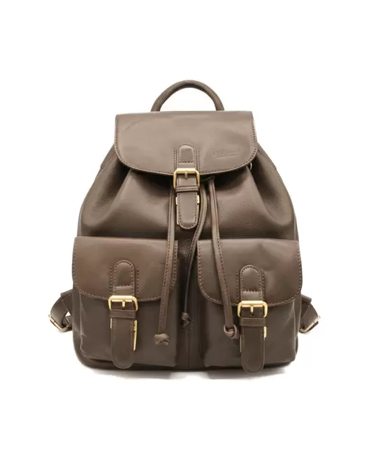 Mochila de piel natural...