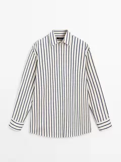 Camisa rayas 100% algodón