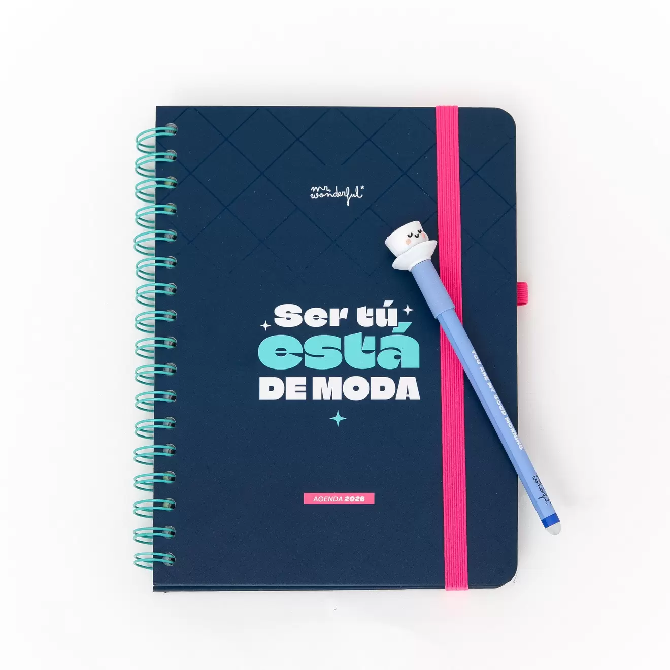 Agenda 2026 semanal Mr. Wonderful - Ser tú está de moda