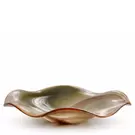 Coupelle décorative en verre soufflé Olivine 41 cm - Vert