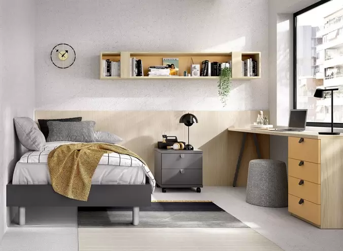 Composicion juvenil con bañera