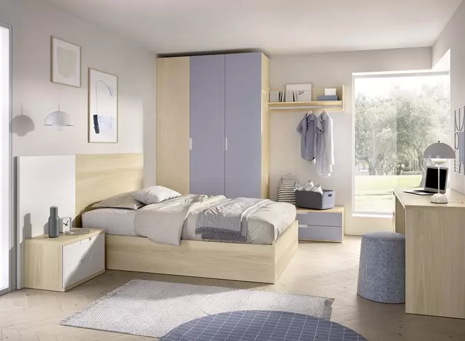 Composicion juvenil con bañera elevable frontal