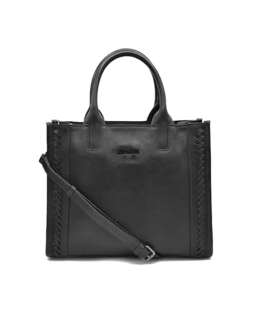 Bolso de piel doble asa...