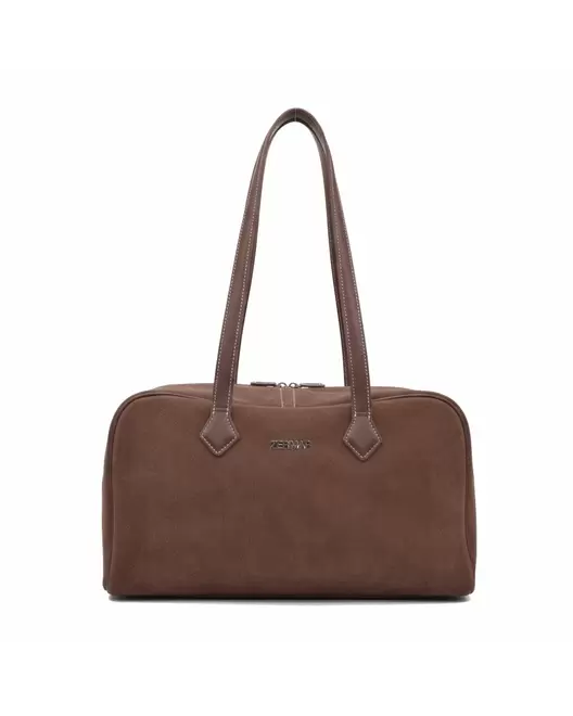 Bolso de serraje de hombro...