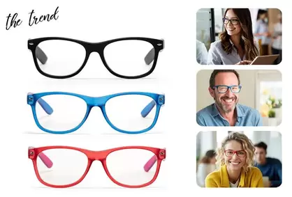 Gafas de lectura para ordenador con filtro de luz azul