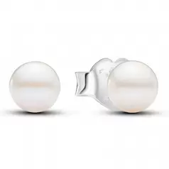 Pendientes de botón Perla Cultivada de Agua Dulce de 4.5mm 293168C01