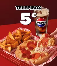 Pizza (2 ing) + complemento desde 5€