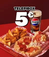 Pizza (2 ing) + complemento desde 5€