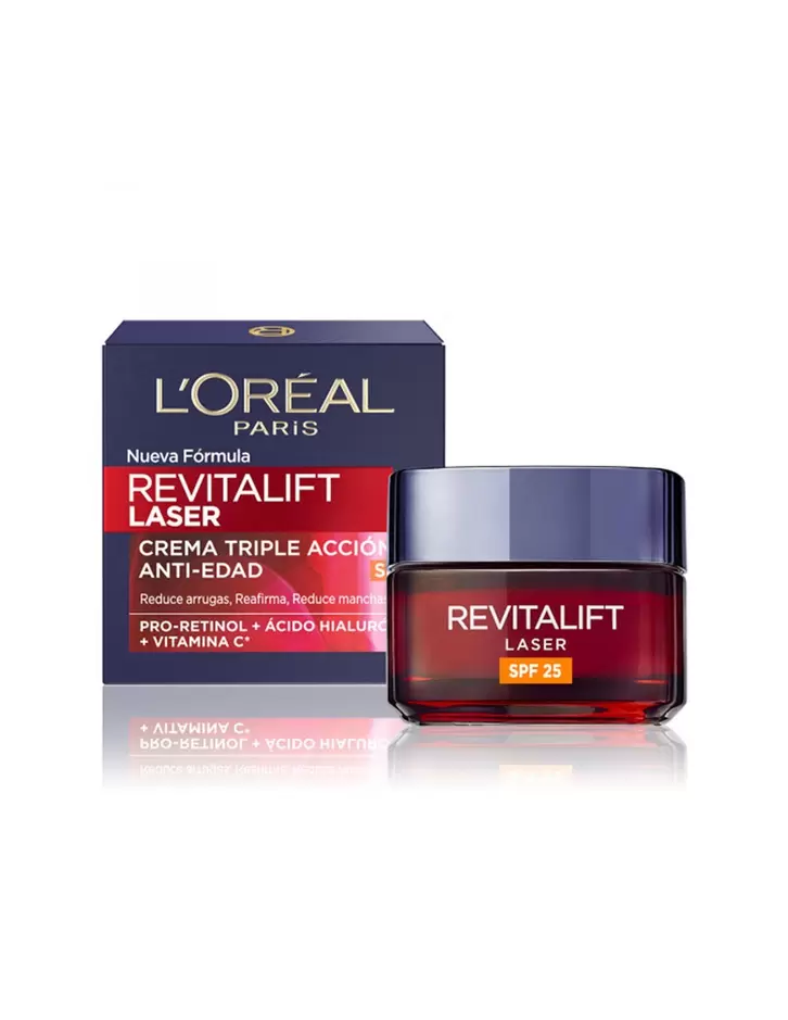 Revitalift Laser X3 Crema de Día SPF25 Hidratación Antiedad