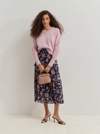 Suéter de punto de lana