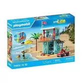 Playmobil torre vigilancia con coche de playa (playmobil - 71903)