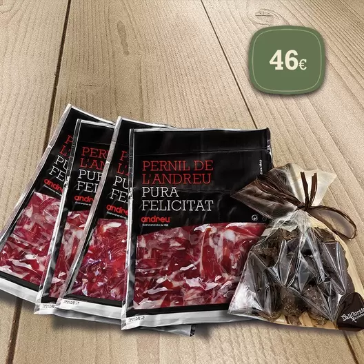 Pack día del padre, el placer del buen jamón