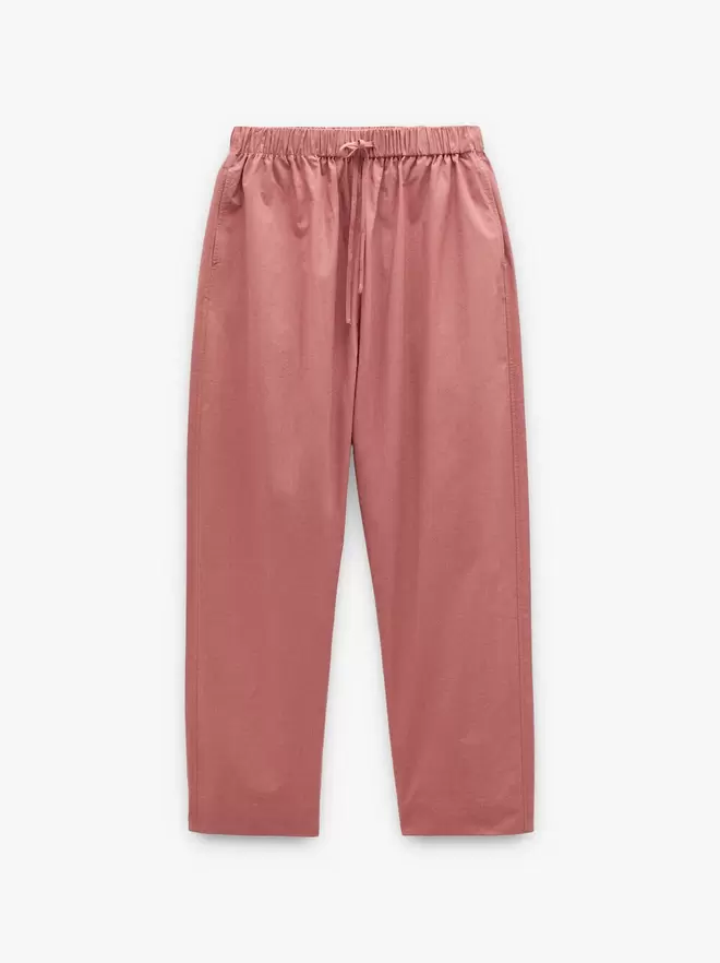 Pantalón cintura elástica 100% algodón