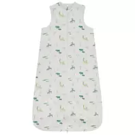 Saquito de dormir en seersucker TOG 0.5 estampado savana para bebé niño
