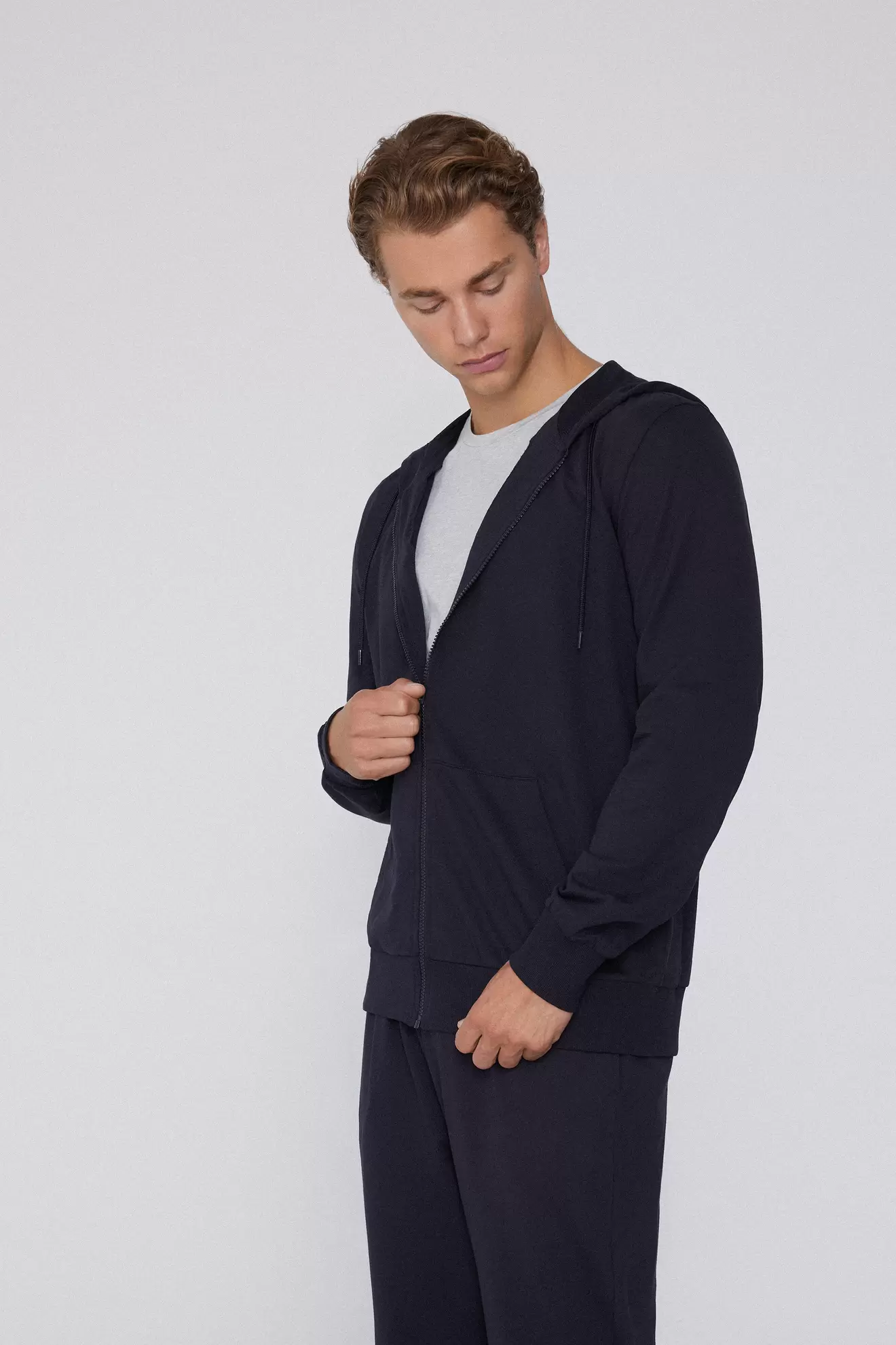 Sudadera Manga Larga Cremallera Capucha