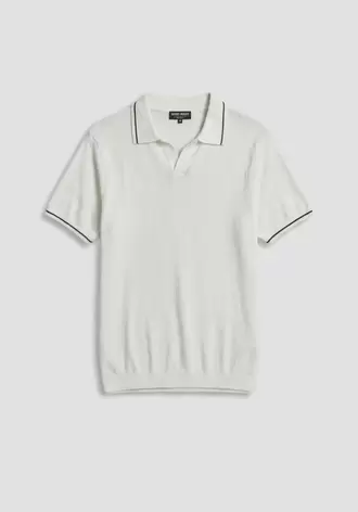 JERSEY TIPO POLO REGULAR FIT DE MEZCLA DE ALGODÓN SUAVE