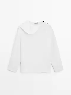 Camisa fluida detalle botones