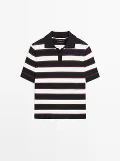Jersey polo punto rayas