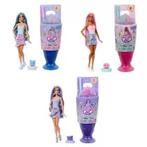Barbie muñeca Pop Reveal dulces con vaso