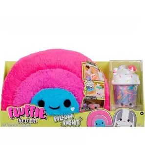Peluche Fluffie Stuffiez Almohada Fight Rainbow