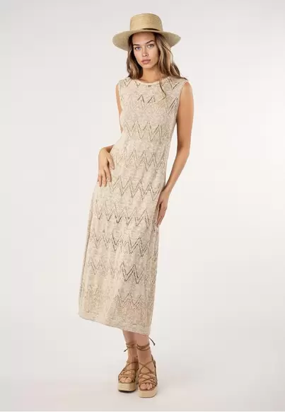 Vestido punto CRUDO