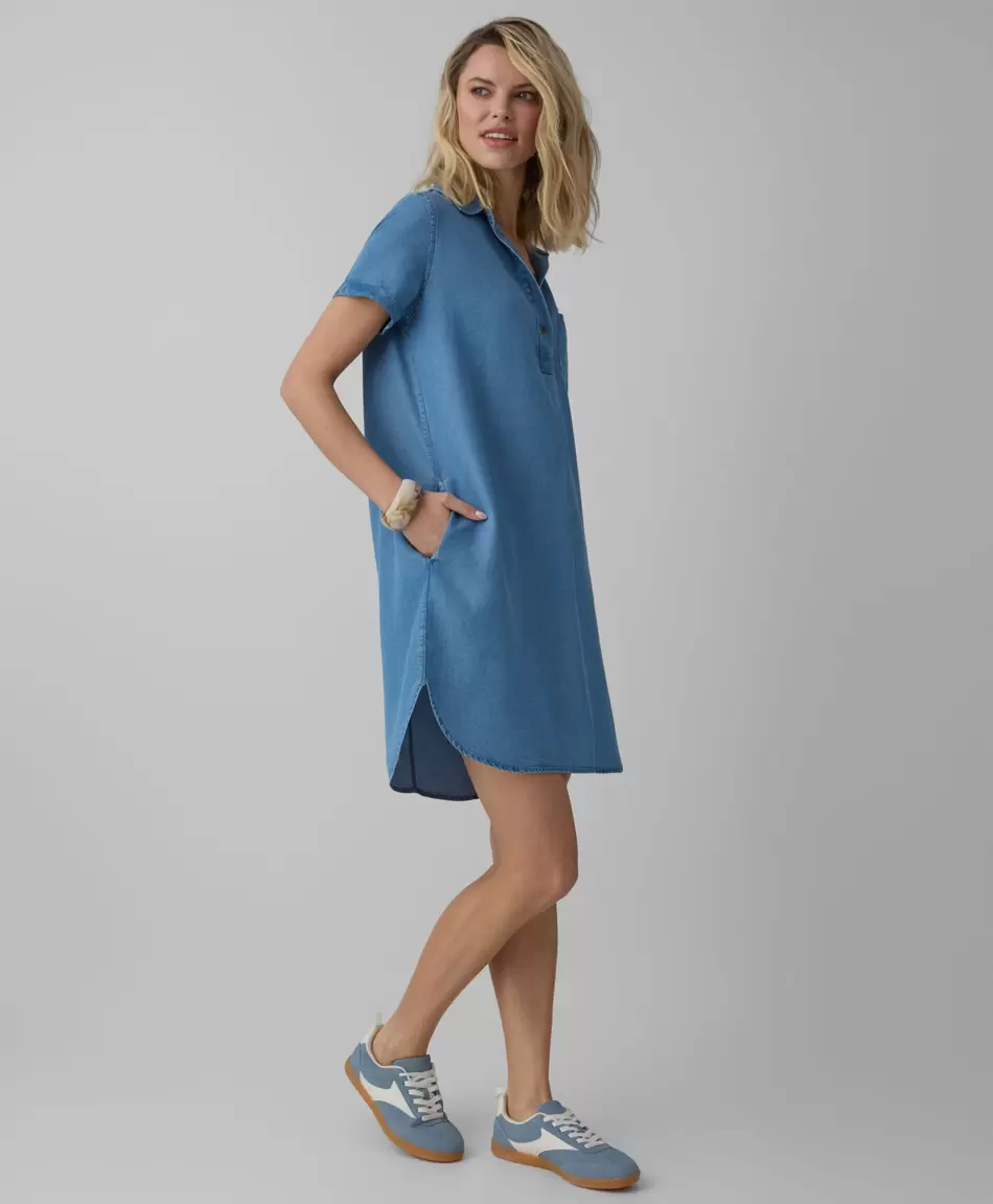 Vestido vaquero 100% lyocell