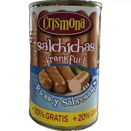 Salchichas frankfurt Crismona 10+2 und
