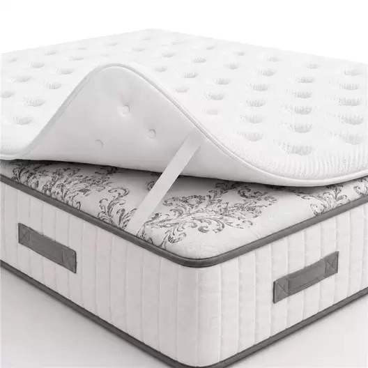 3cm Fiber Mattress Topper, Adaptable, Soft, Medium Firmness, Extra Comfort